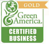 Green America Certified Sustainable Gold Business Logo