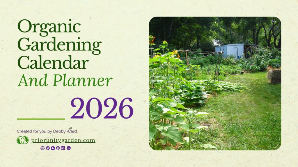 2026 Garden Planner and Calendar cover 